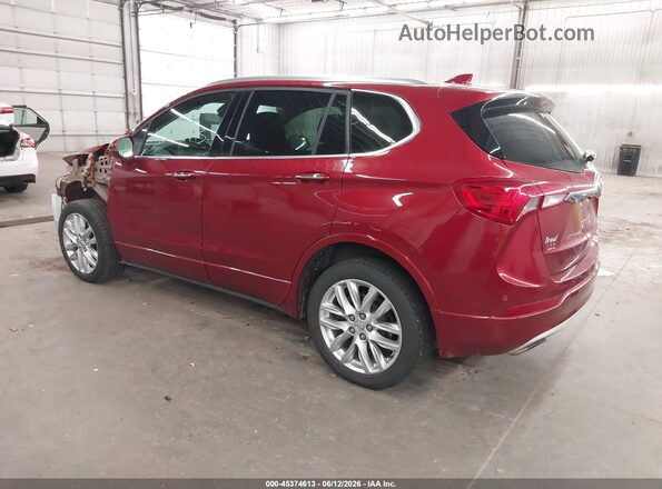 LRBFX3SX1KD146130 2019 BUICK ENVISION Red Trasero izquierdo