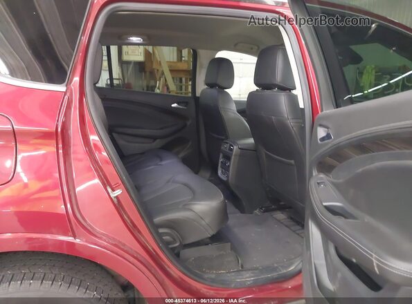 LRBFX3SX1KD146130 2019 BUICK ENVISION Red Vista de la etiqueta del VIN