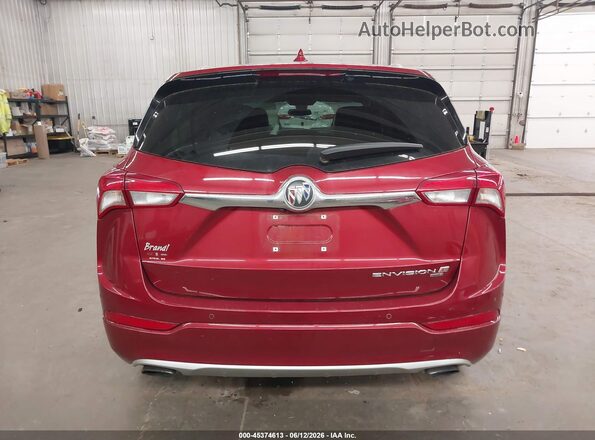 LRBFX3SX1KD146130 2019 BUICK ENVISION Red 