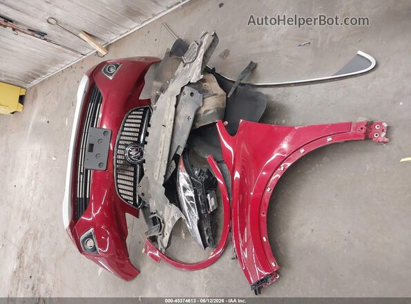 LRBFX3SX1KD146130 2019 BUICK ENVISION Red Vista del cuadro de instrumentos