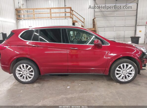 LRBFX3SX1KD146130 2019 BUICK ENVISION Red Vista interior de 360 grados