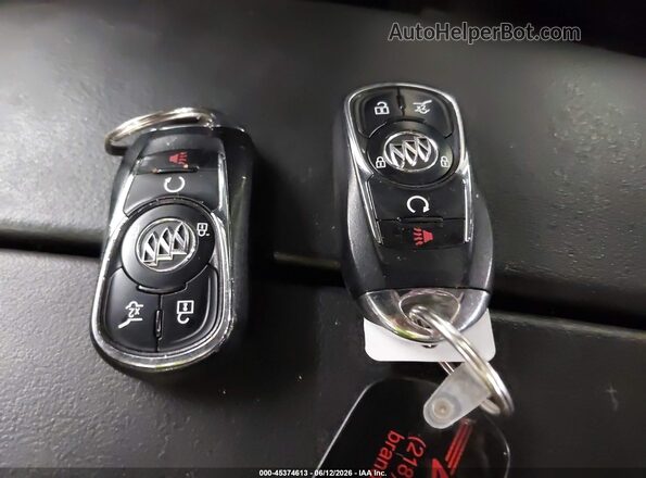 LRBFX3SX1KD146130 2019 BUICK ENVISION Red Vista del salpicadero