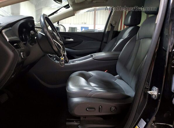 LRBFX3SX2KD141793 2019 BUICK ENVISION Black Front interior view