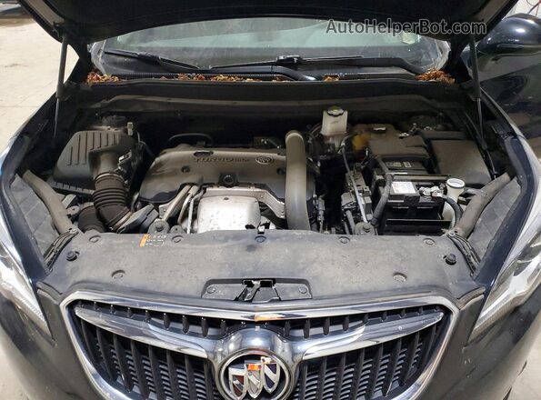 LRBFX3SX2KD141793 2019 BUICK ENVISION Black Engine compartment view