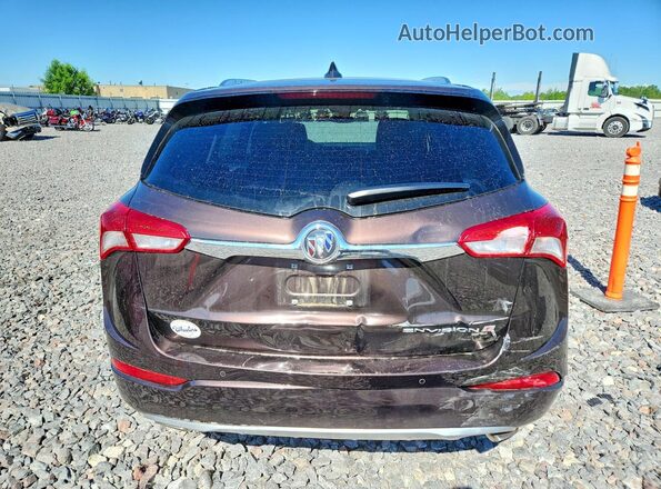 LRBFX3SX3LD209472 2020 BUICK ENVISION Brown Vista trasera