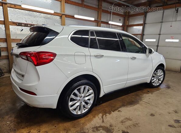 LRBFX3SX5KD007408 2019 BUICK ENVISION White Задня права чверть