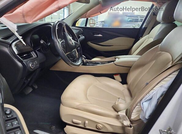LRBFX3SX5KD007408 2019 BUICK ENVISION White Вид салону спереду