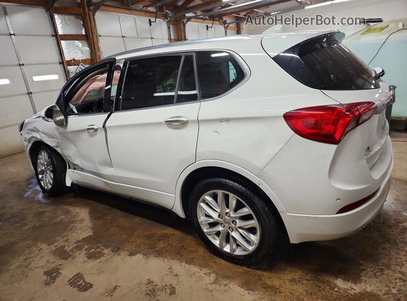 LRBFX3SX5KD007408 2019 BUICK ENVISION White Задня ліва чверть
