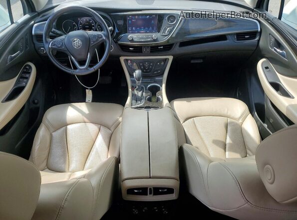 LRBFX3SX5LD134659 2020 BUICK ENVISION White Առջևի վահանակի տեսք