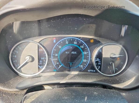 LRBFX3SX6KD002573 2019 BUICK ENVISION Серебряный Вид щитка приборов