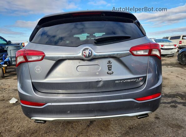 LRBFX3SX6KD002573 2019 BUICK ENVISION Серебряный Вид сзади