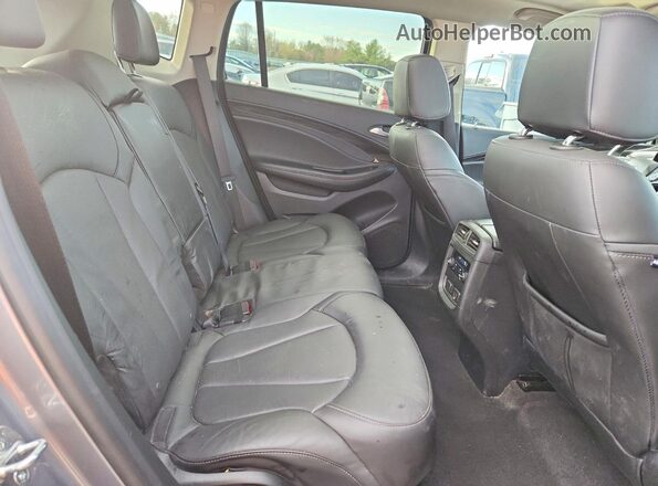 LRBFX3SX6KD002573 2019 BUICK ENVISION Серебряный Вид задней части салона