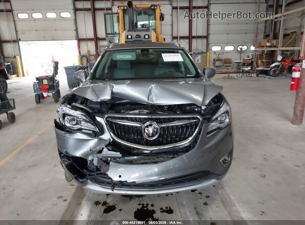 LRBFX3SX6KD014951 2019 BUICK ENVISION Silver Instrument cluster view