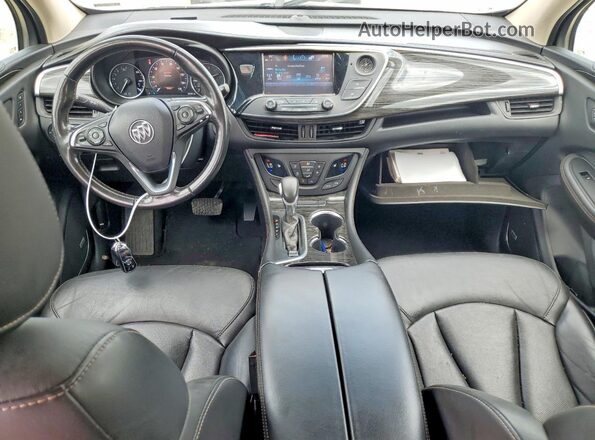 LRBFX3SX7JD002113 2018 BUICK ENVISION Black წინა პანელის ხედი