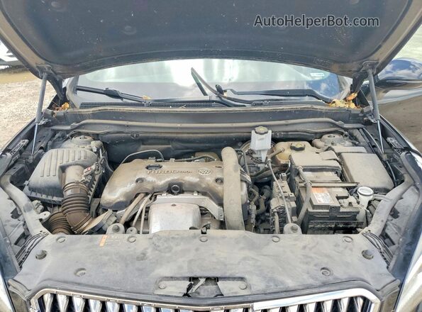 LRBFX3SX7JD002113 2018 BUICK ENVISION Black ძრავის განყოფილების ხედი