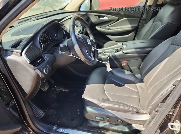 LRBFX3SX9JD001593 2018 BUICK ENVISION Black Вид салону спереду