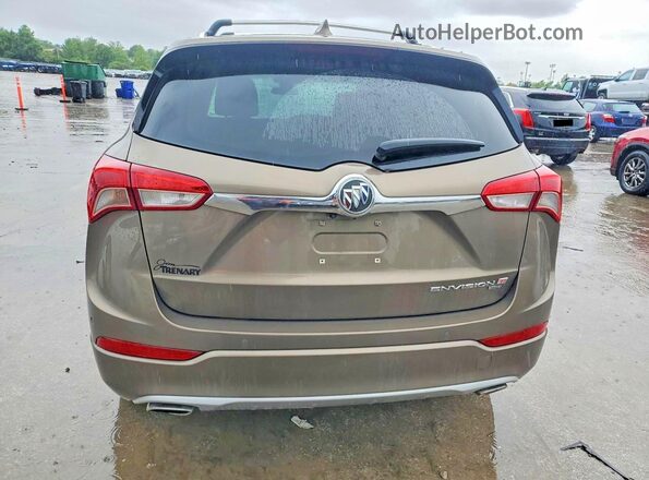 LRBFX3SXXKD096845 2019 BUICK ENVISION Beige Widok z tyłu