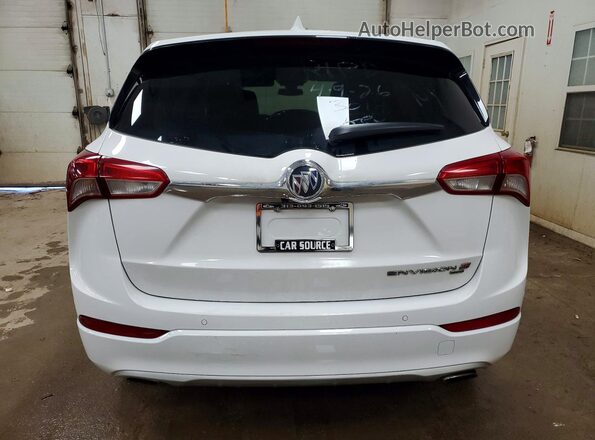LRBFX4SX7KD033014 2019 BUICK ENVISION White Widok z tyłu