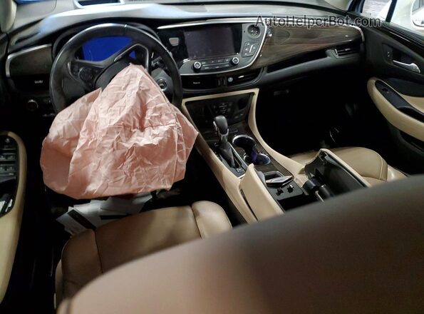 LRBFX4SX9LD032707 2020 BUICK ENVISION Белый Вид панели приборов