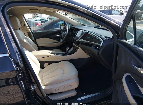 LRBFXASA0HD149920 2017 BUICK ENVISION Black წინა სალონის ხედი