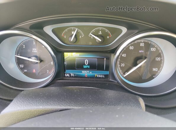 LRBFXASA0HD149920 2017 BUICK ENVISION Black უკანა სავარძლების ხედი