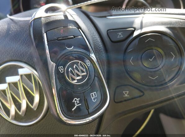 LRBFXASA0HD149920 2017 BUICK ENVISION Black წინა პანელის ხედი
