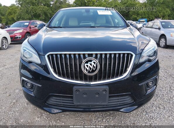 LRBFXASA0HD149920 2017 BUICK ENVISION Black ხელსაწყოთა პანელის ხედი