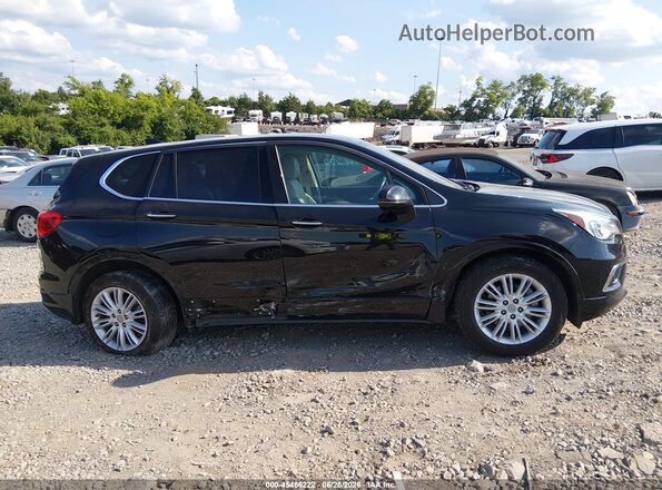 LRBFXASA0HD149920 2017 BUICK ENVISION Black უკანა სალონის ხედი