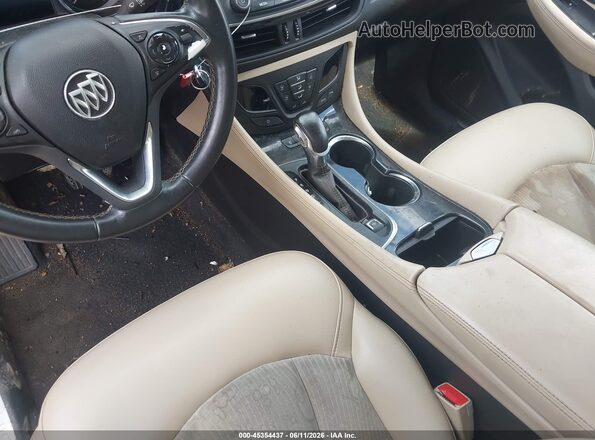 LRBFXASA4HD023091 2017 BUICK ENVISION Black წინა ხედი