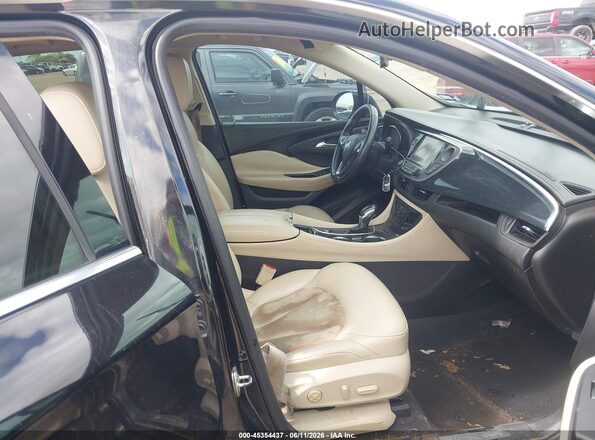 LRBFXASA4HD023091 2017 BUICK ENVISION Black წინა სალონის ხედი
