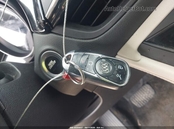 LRBFXASA4HD023091 2017 BUICK ENVISION Black წინა პანელის ხედი