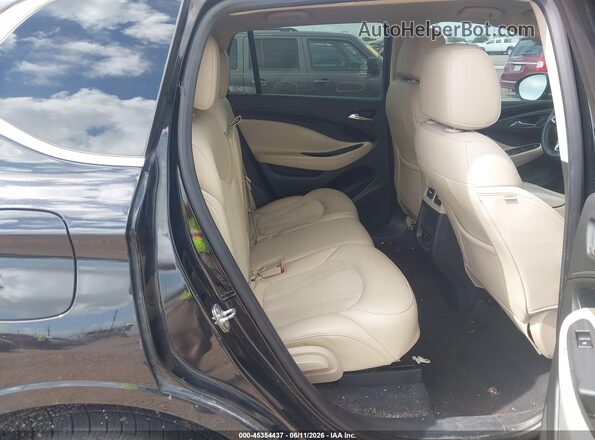 LRBFXASA4HD023091 2017 BUICK ENVISION Black VIN კოდის სტიკერის ხედი