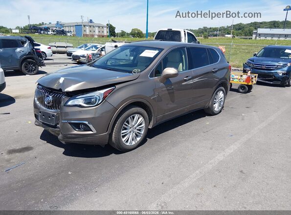 LRBFXASA6HD242991 2017 BUICK ENVISION Beige Przód lewy