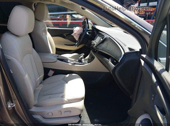 LRBFXASA6HD242991 2017 BUICK ENVISION Beige Widok wnętrza z przodu
