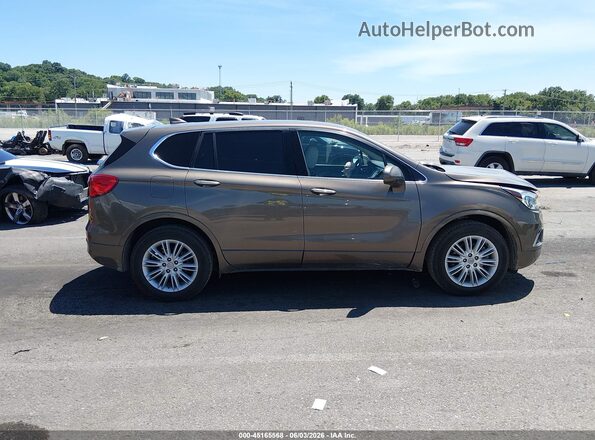 LRBFXASA6HD242991 2017 BUICK ENVISION Beige Widok wnętrza z tyłu