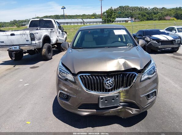 LRBFXASA6HD242991 2017 BUICK ENVISION Beige Widok zestawu wskaźników