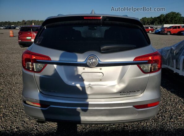 LRBFXBSA0HD040542 2017 BUICK ENVISION Silver უკანა ხედი