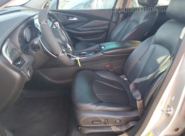 LRBFXBSA0HD040542 2017 BUICK ENVISION Silver წინა სალონის ხედი