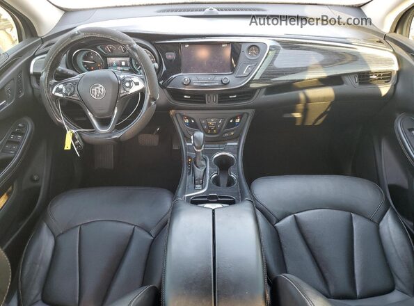 LRBFXBSA0HD040542 2017 BUICK ENVISION Silver წინა პანელის ხედი
