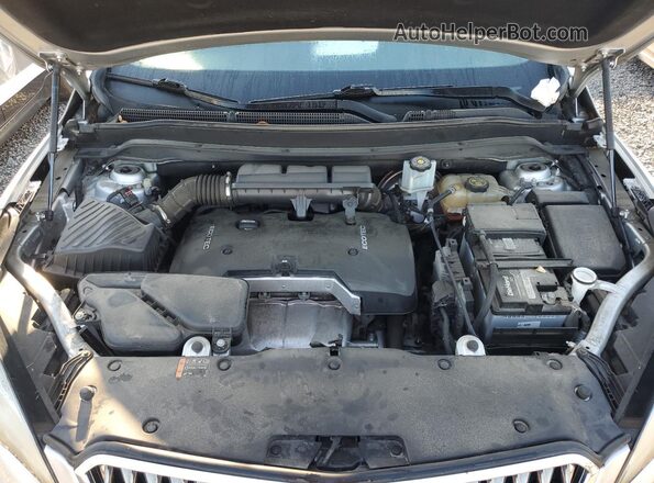 LRBFXBSA0HD040542 2017 BUICK ENVISION Silver ძრავის განყოფილების ხედი