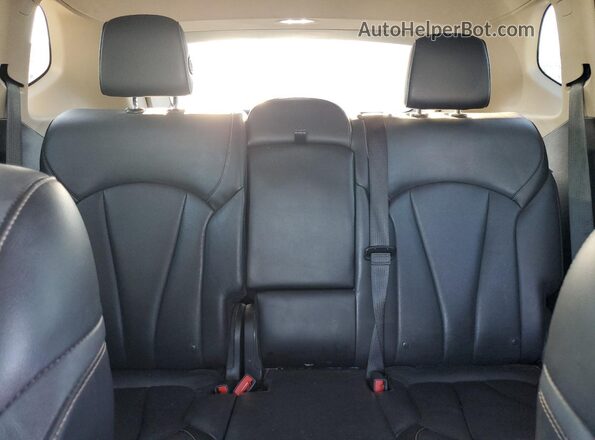 LRBFXBSA0HD040542 2017 BUICK ENVISION Silver უკანა სავარძლების ხედი