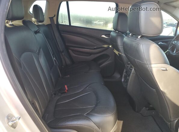 LRBFXBSA0HD040542 2017 BUICK ENVISION Silver უკანა სალონის ხედი
