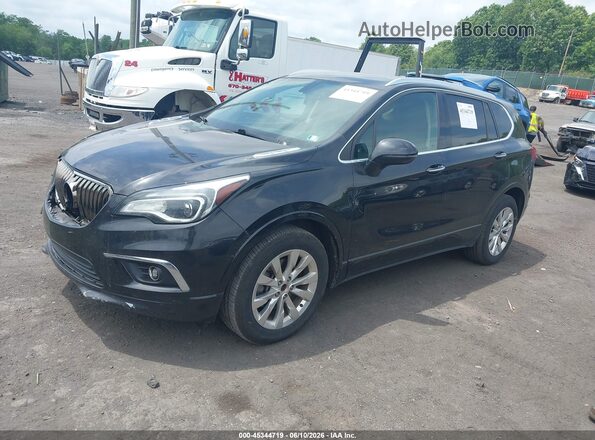 LRBFXBSA0HD192675 2017 BUICK ENVISION Black Front left