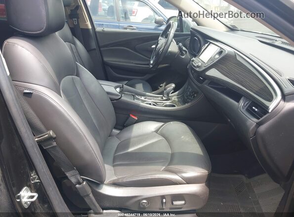 LRBFXBSA0HD192675 2017 BUICK ENVISION Black Front interior view
