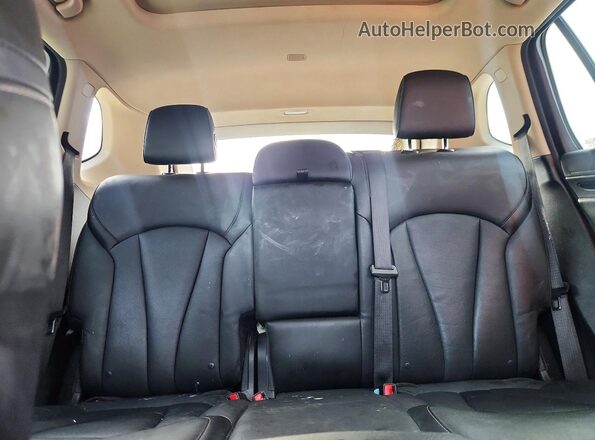 LRBFXBSA1HD002740 2017 BUICK ENVISION Black უკანა სავარძლების ხედი