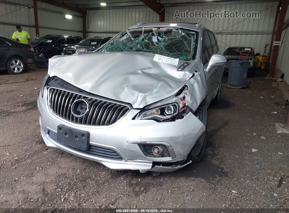 LRBFXBSA1HD039576 2017 BUICK ENVISION Silver Front left