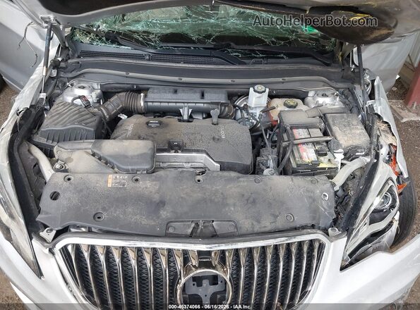 LRBFXBSA1HD039576 2017 BUICK ENVISION Silver Rear view