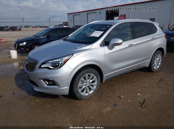 LRBFXBSA1HD242600 2017 BUICK ENVISION Silver Front left
