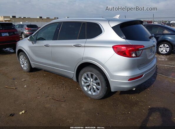 LRBFXBSA1HD242600 2017 BUICK ENVISION Silver Rear left