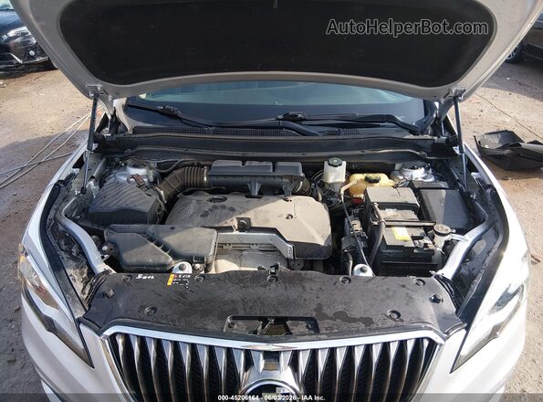LRBFXBSA1HD242600 2017 BUICK ENVISION Silver Rear view